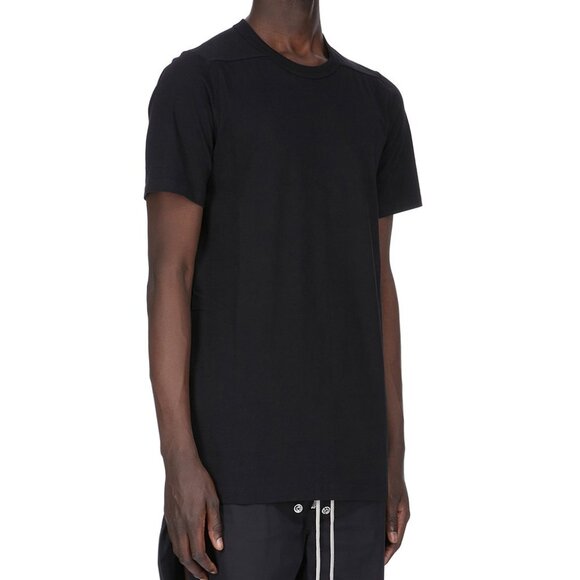 BNWT SS25 RICK OWENS "HOLLYWOOD" LEVEL T TSHIRT BLACK S & M - Picture 13 of 14